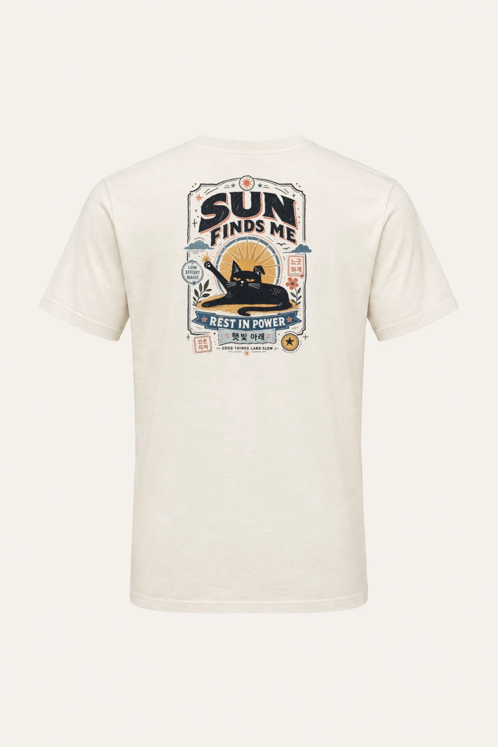 "Low Effort Magic" Heavyweight Unisex Crewneck T-shirt | Gildan 5000