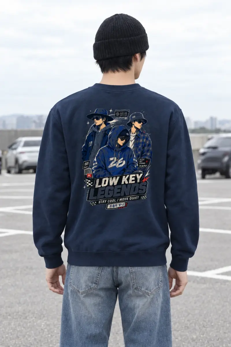 "Low Key Legends" Heavy Blend Unisex Crewneck Sweatshirt | Gildan 18000