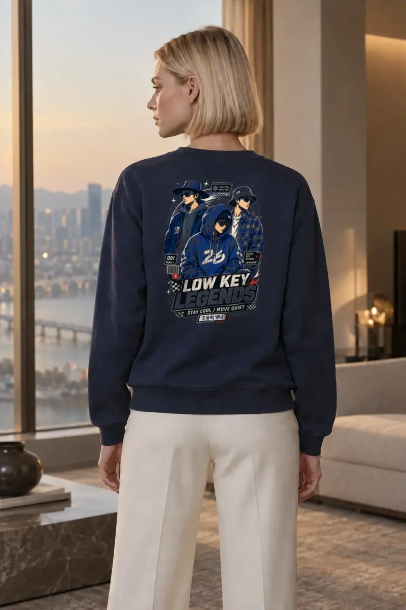 "Low Key Legends" Heavy Blend Unisex Crewneck Sweatshirt | Gildan 18000