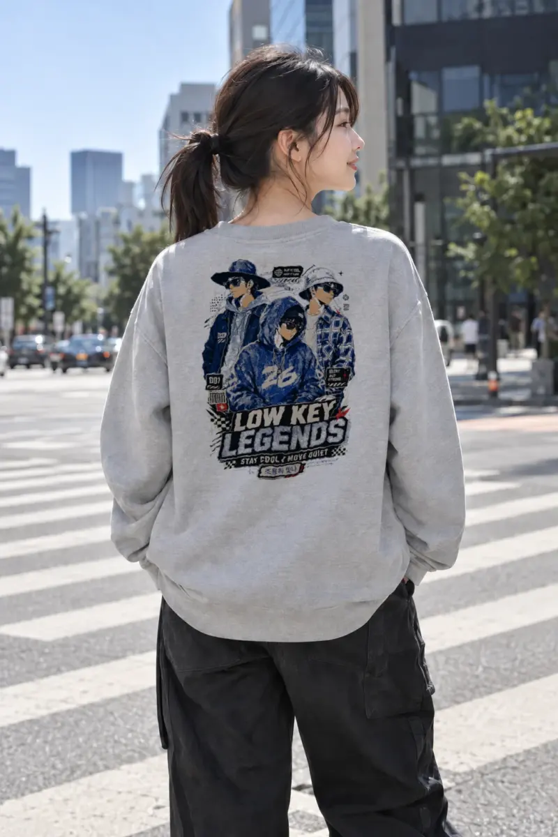 “Low Key Legends” Heavy Blend Unisex Crewneck Sweatshirt | Gildan 18000