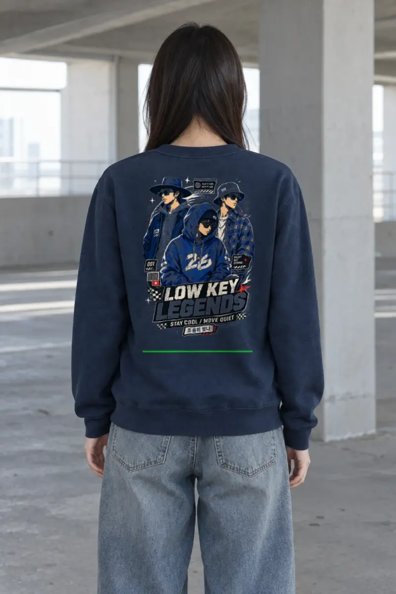 "Low Key Legends" Heavy Blend Unisex Crewneck Sweatshirt | Gildan 18000