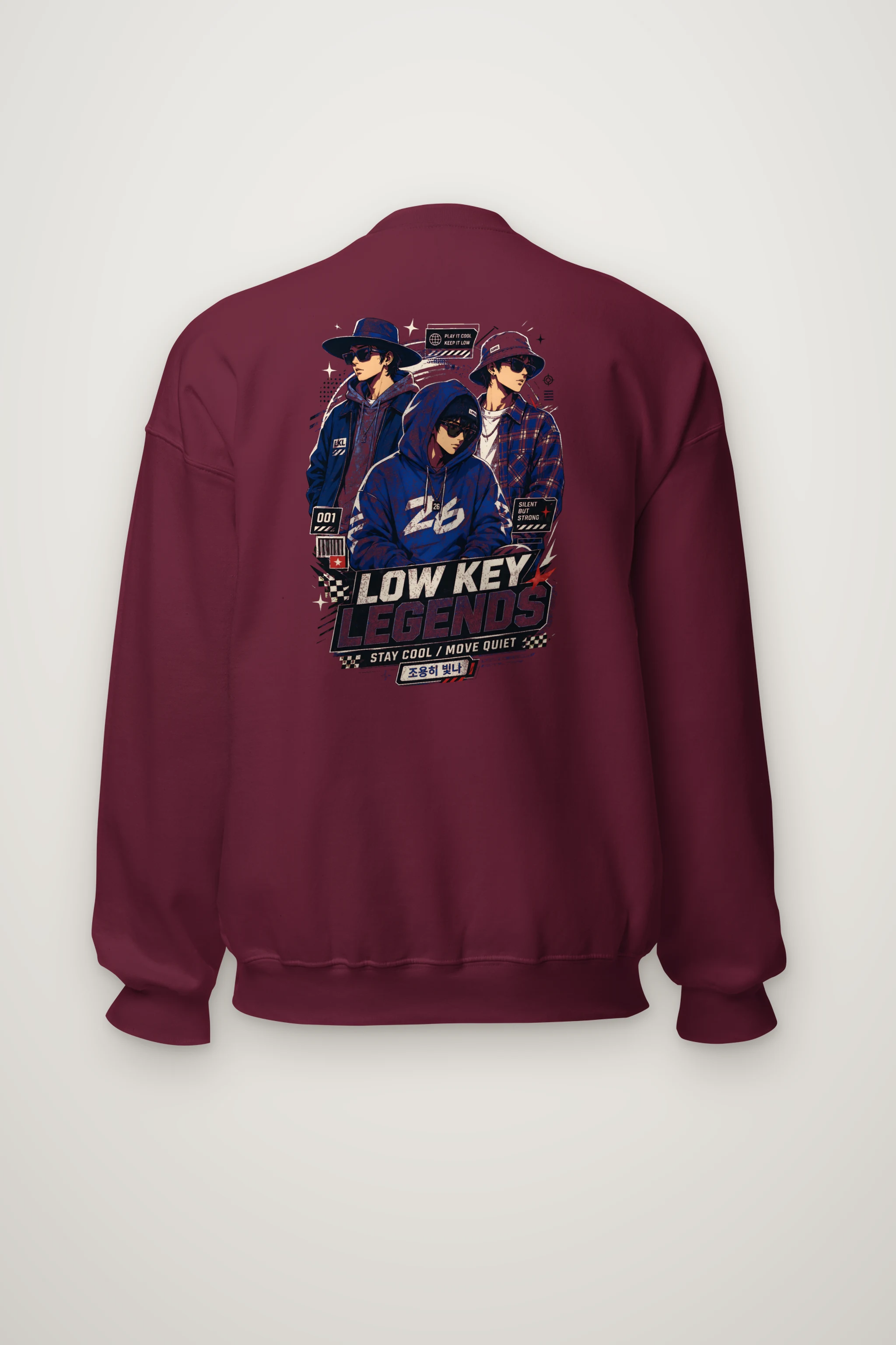 "Low Key Legends" Heavy Blend Unisex Crewneck Sweatshirt