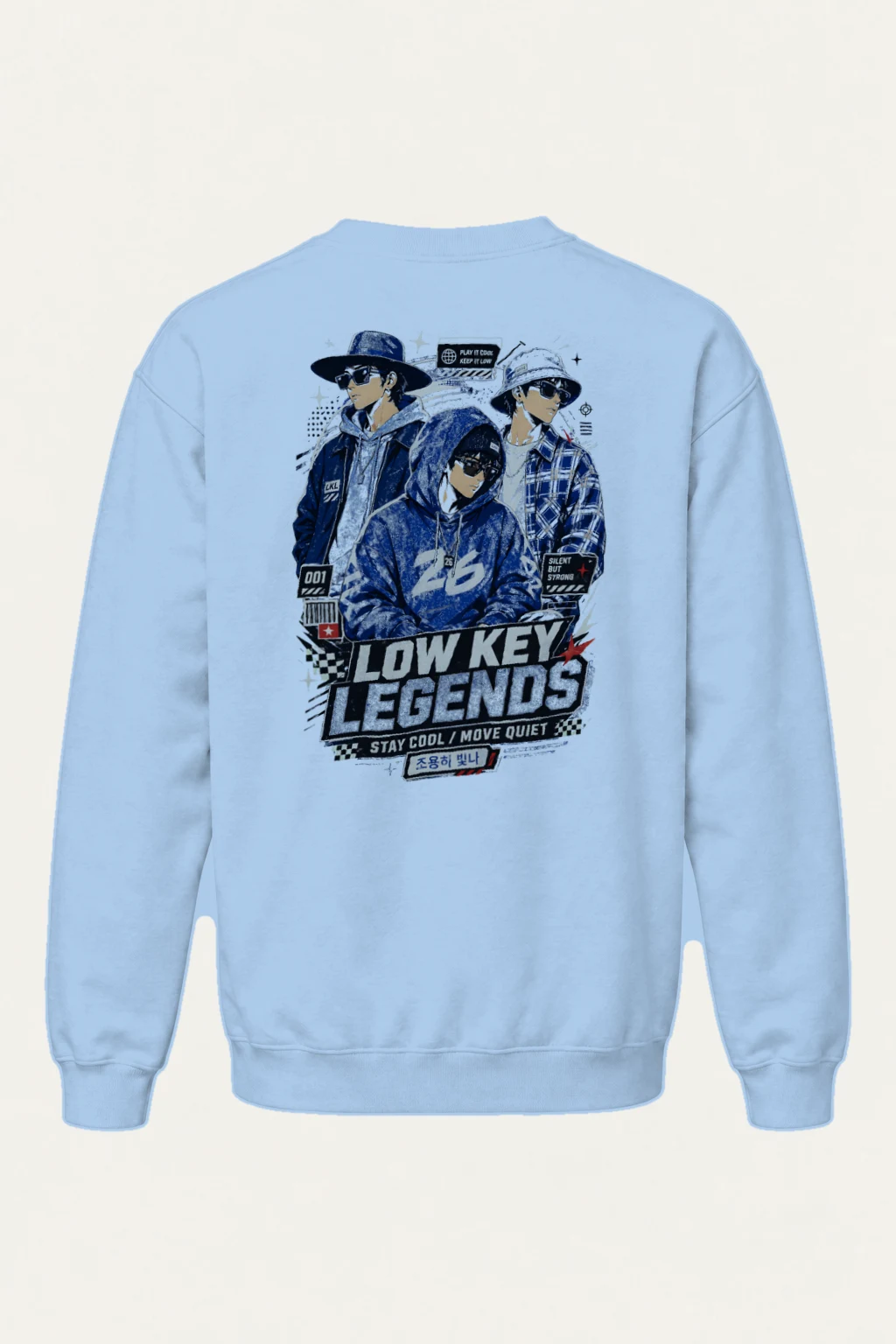 "Low Key Legends" Heavy Blend Unisex Crewneck Sweatshirt | Gildan 18000