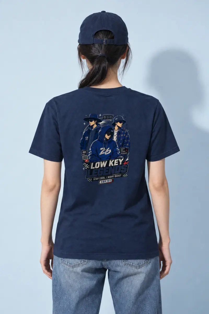 "Low Key Legends" Heavyweight Unisex Crewneck T-shirt