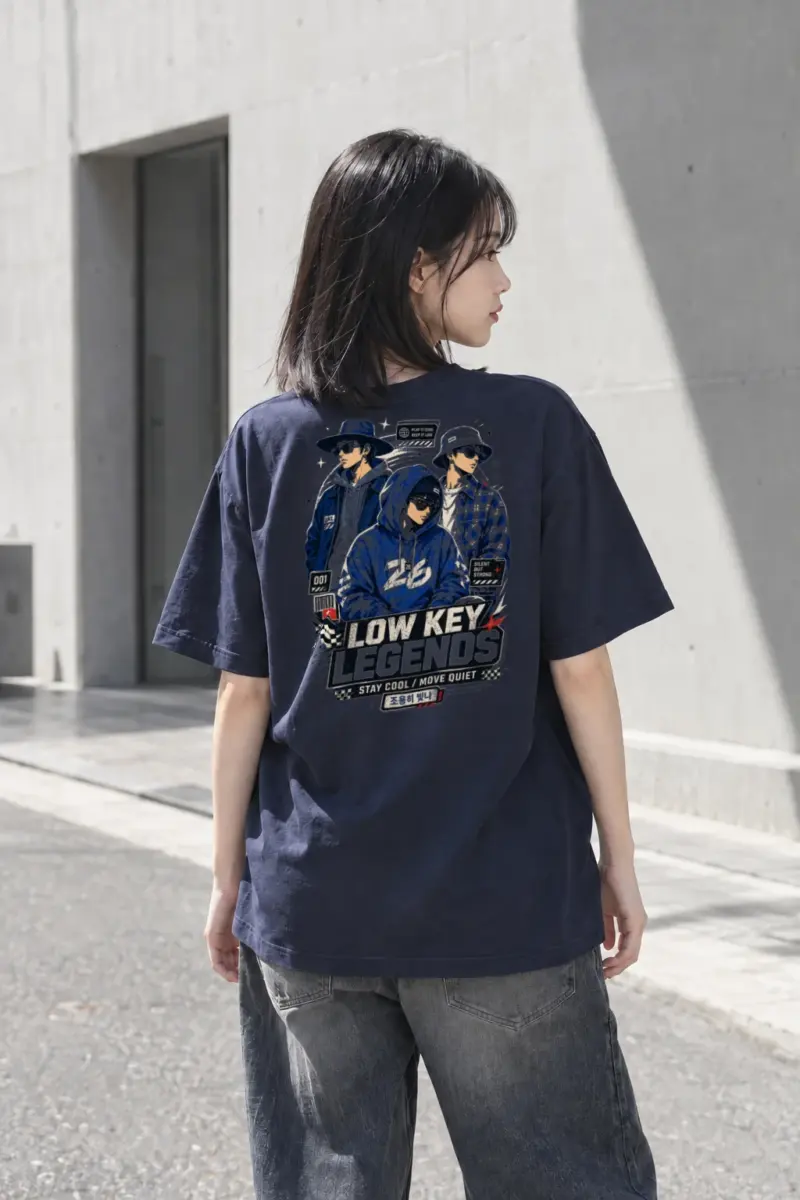 "Low Key Legends" Heavyweight Unisex Crewneck T-shirt | Gildan 5000