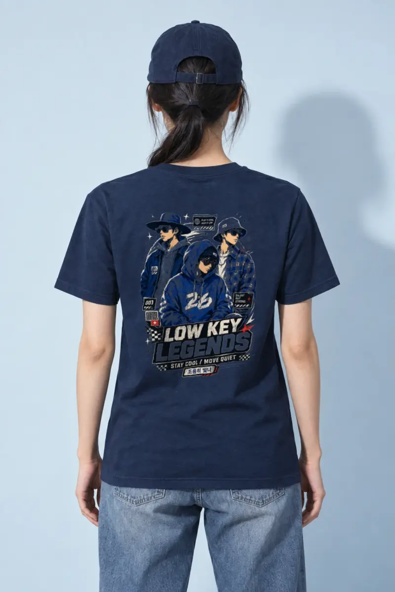 "Low Key Legends" Heavyweight Unisex Crewneck T-shirt