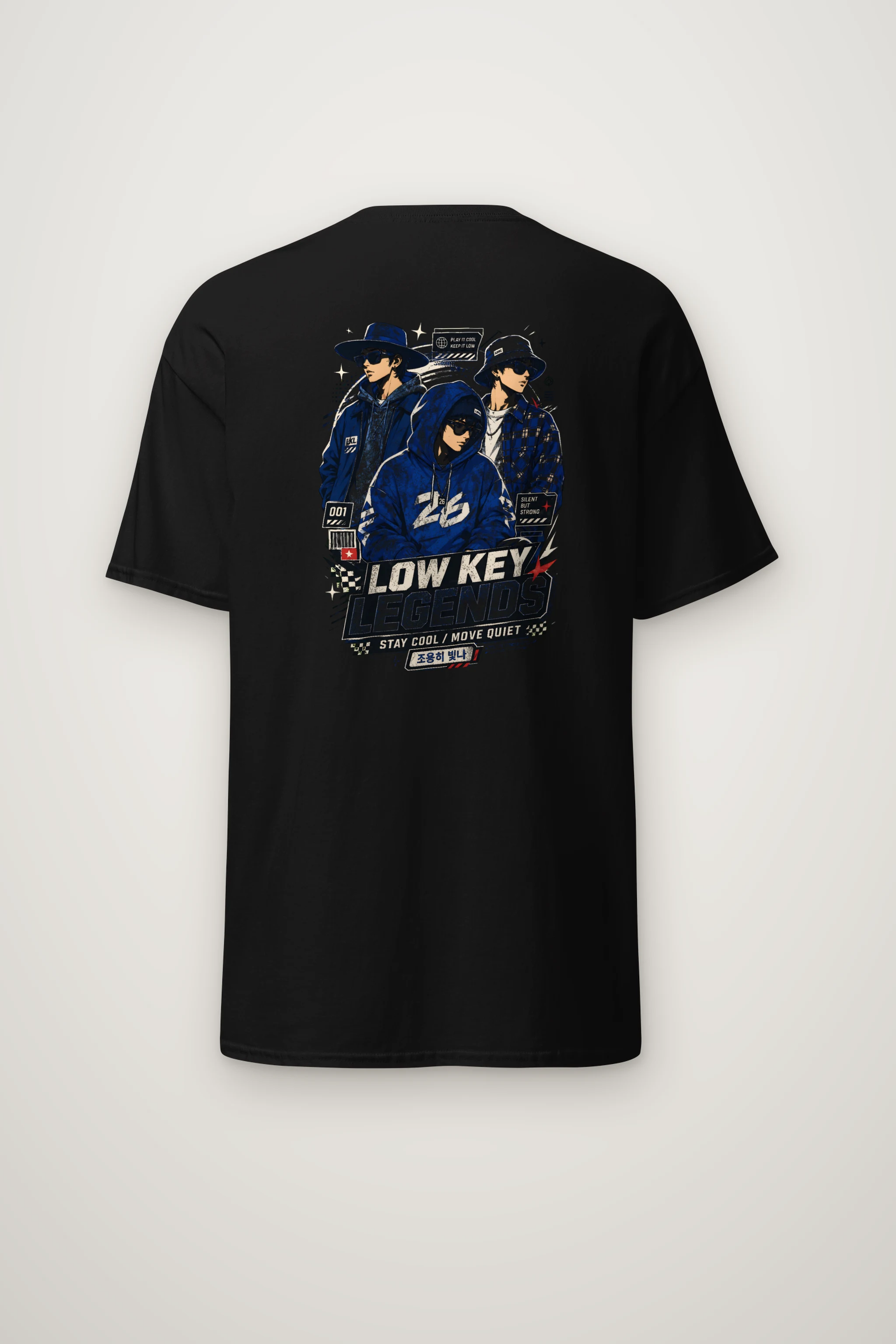 "Low Key Legends" Heavyweight Unisex Crewneck T-shirt