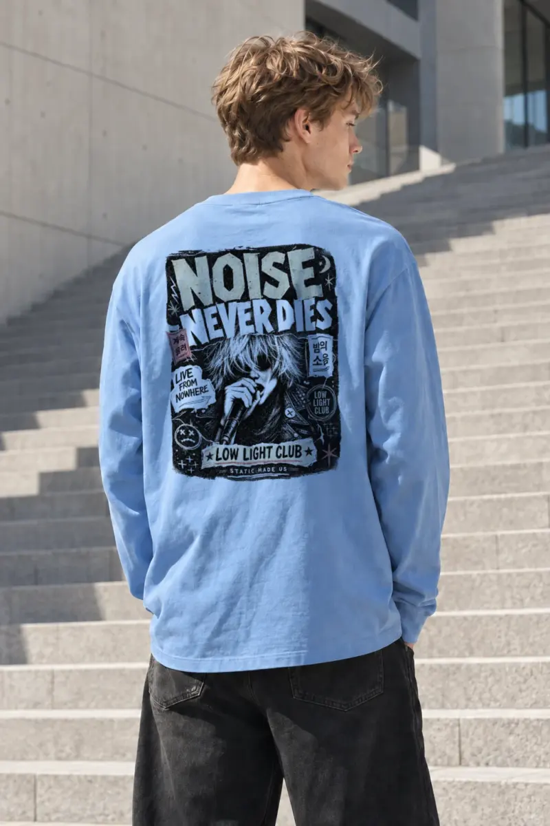 “Low Light Club” Unisex Longsleeve T-shirt | Gildan 2400