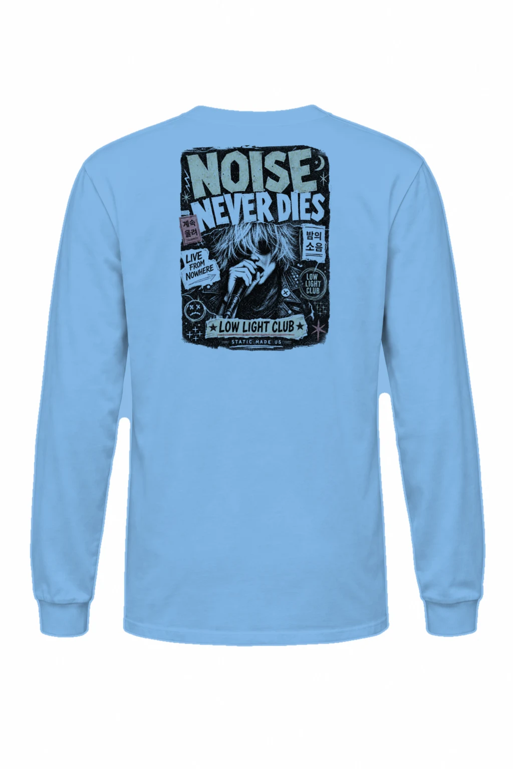 "Low Light Club" Unisex Longsleeve T-shirt | Gildan 2400