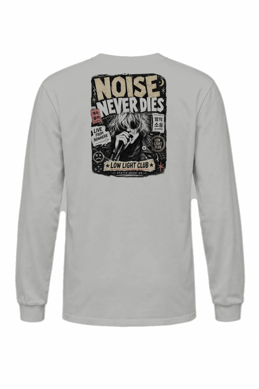 "Low Light Club" Unisex Longsleeve T-shirt | Gildan 2400