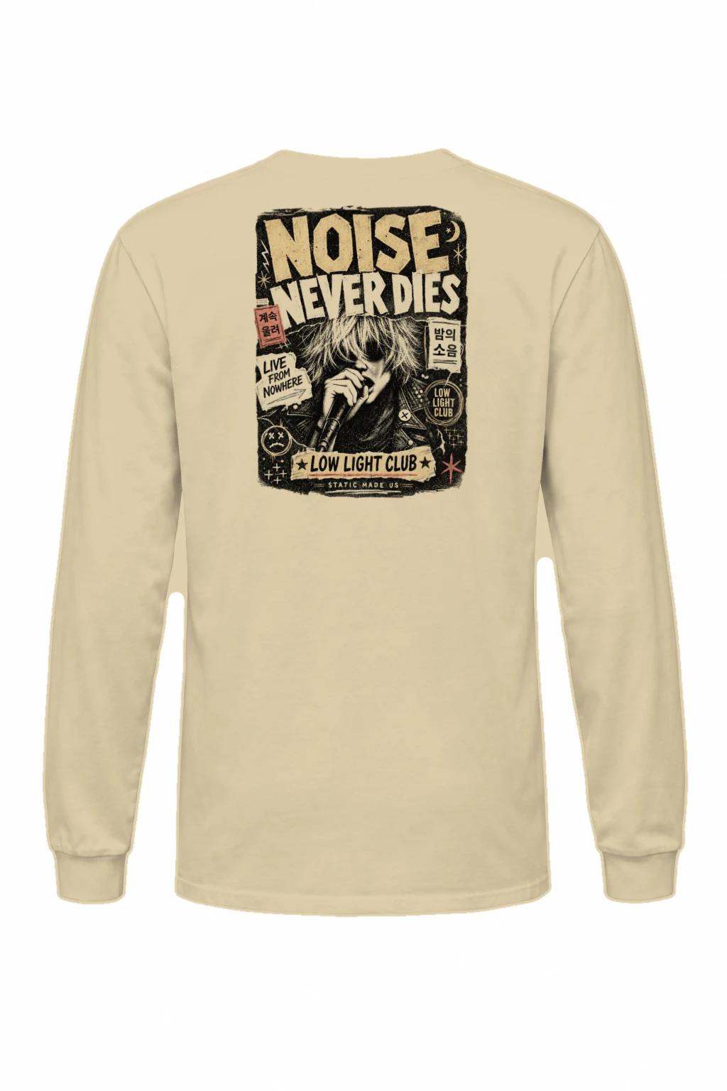 "Low Light Club" Unisex Longsleeve T-shirt | Gildan 2400