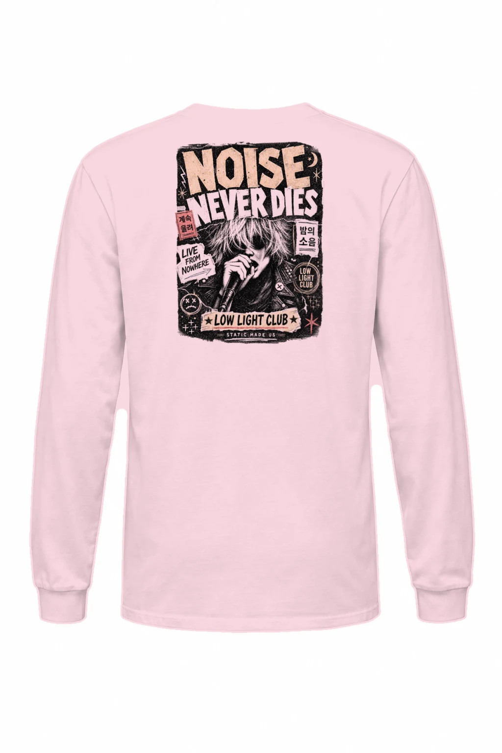 "Low Light Club" Unisex Longsleeve T-shirt | Gildan 2400