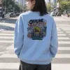 "Low Signal High Peace" Heavy Blend Unisex Crewneck Sweatshirt | Gildan 18000