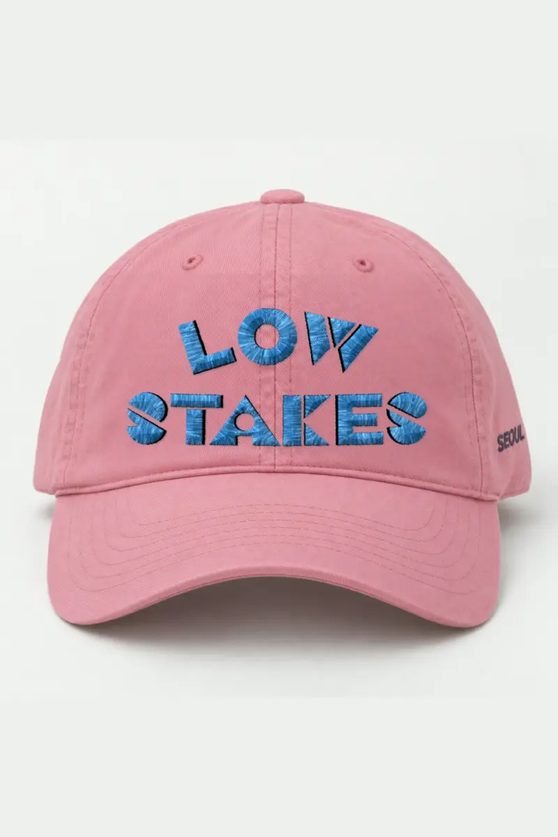 "Low Stakes" Classic Dad Hat · Embroidered