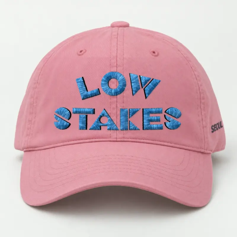 "Low Stakes" Classic Dad Hat · Embroidered