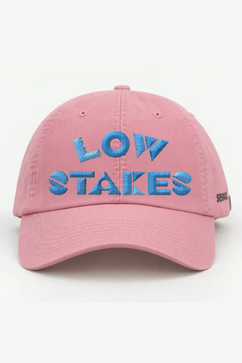 "Low Stakes" Classic Dad Hat · Embroidered