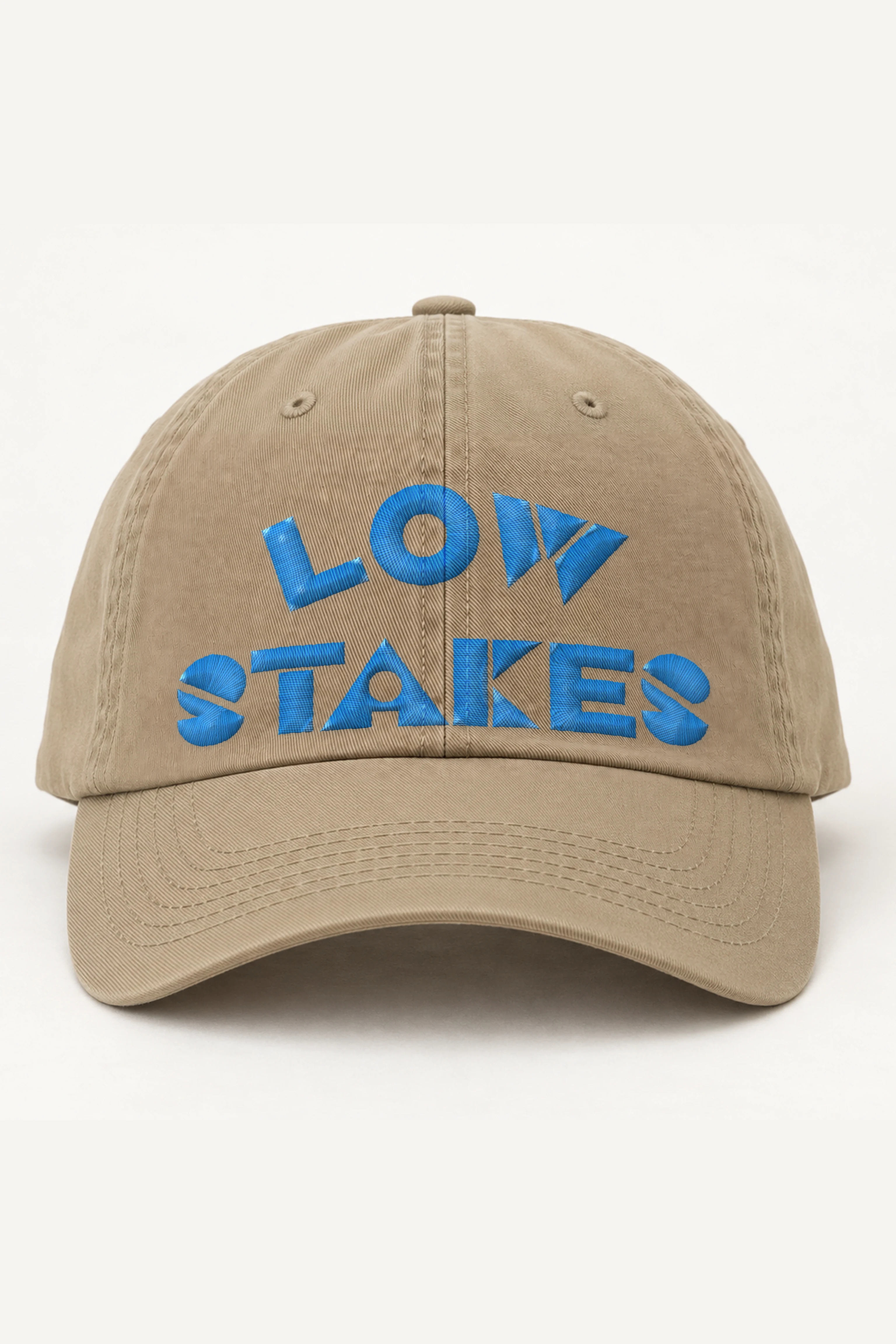 "Low Stakes" Classic Dad Hat · Embroidered