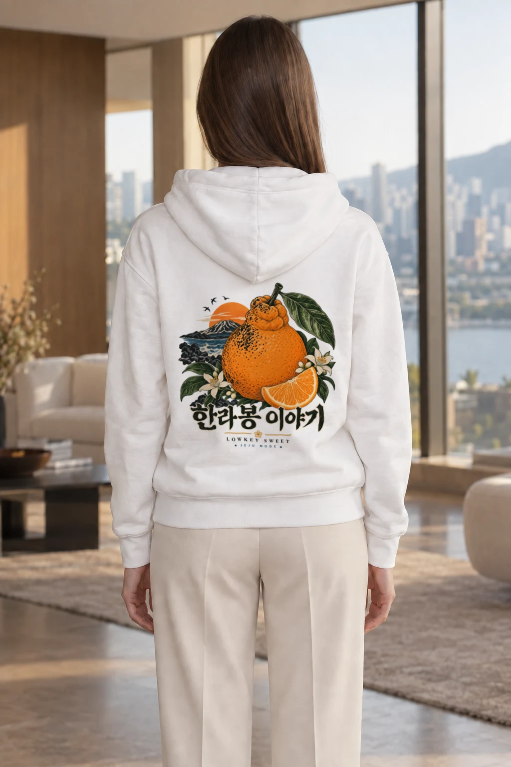 "Lowkey Sweet Jeju" Heavy Blend Unisex Pullover Hoodie | Gildan 18500