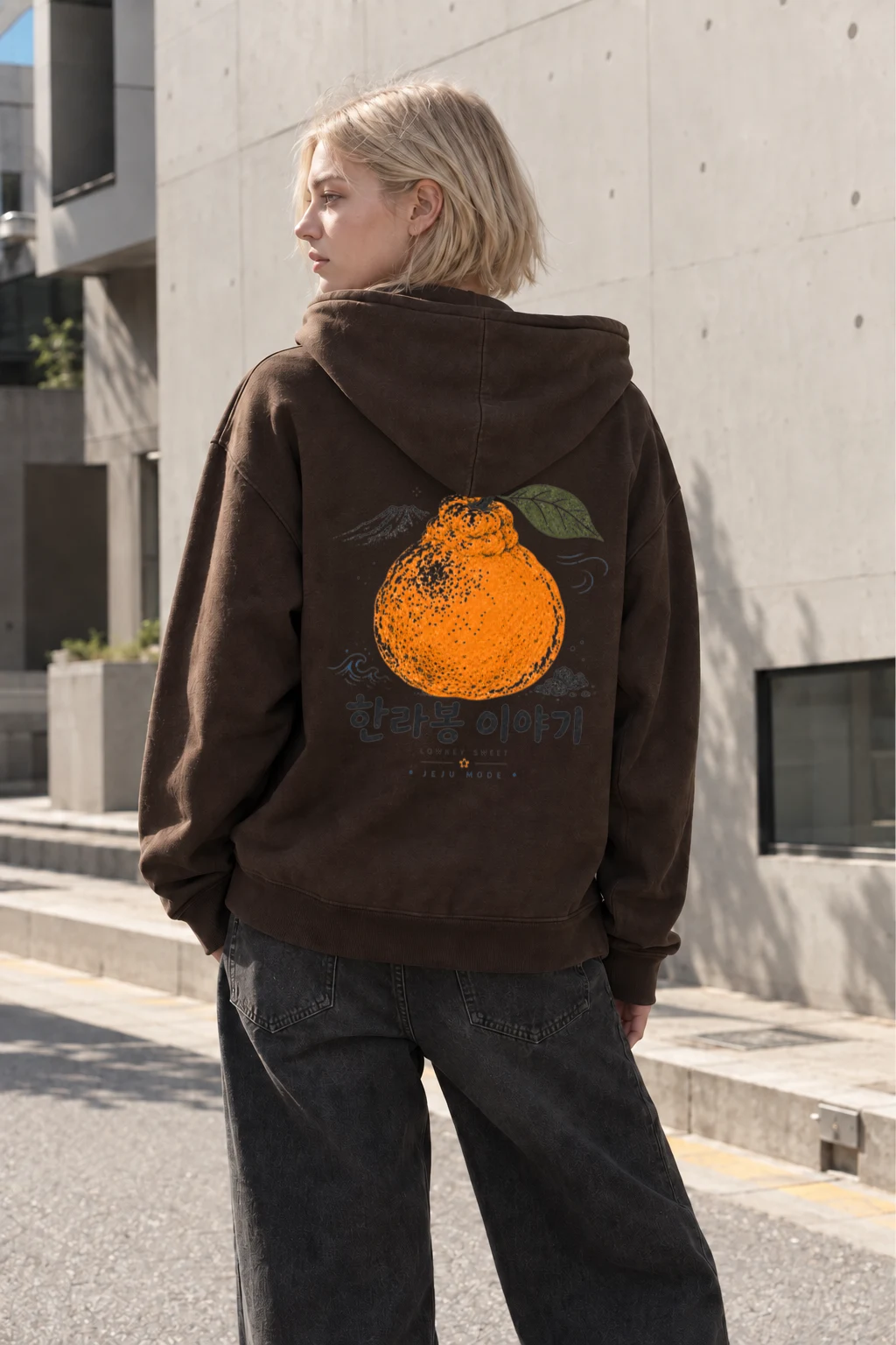 "Lowkey Sweet Jeju Mode" Heavy Blend Unisex Pullover Hoodie | Gildan 18500