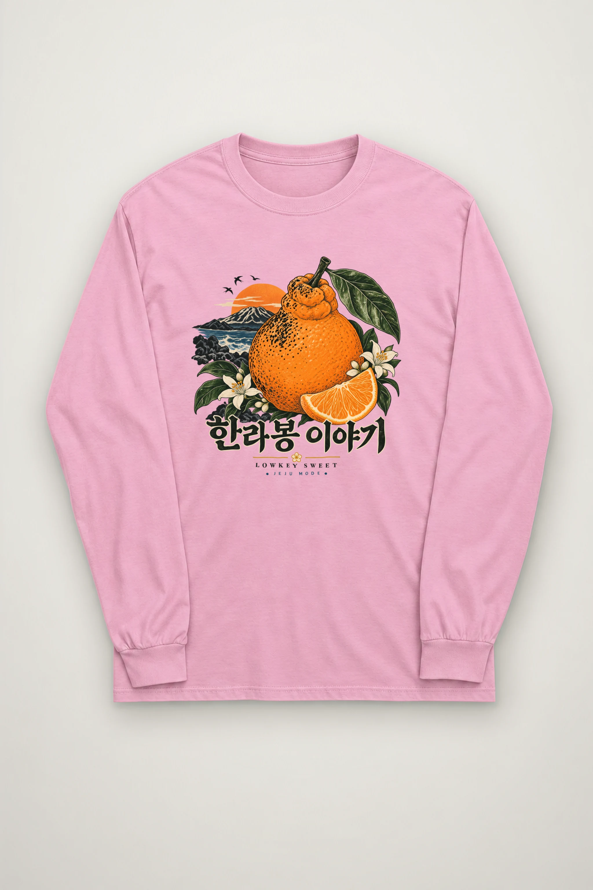 "Lowkey Sweet Jeju" Unisex Longsleeve T-shirt