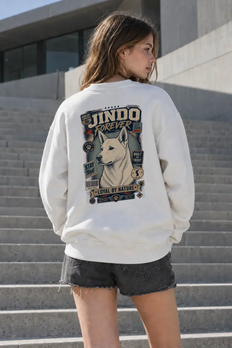 "Loyal By Nature" Heavy Blend Unisex Crewneck Sweatshirt | Gildan 18000