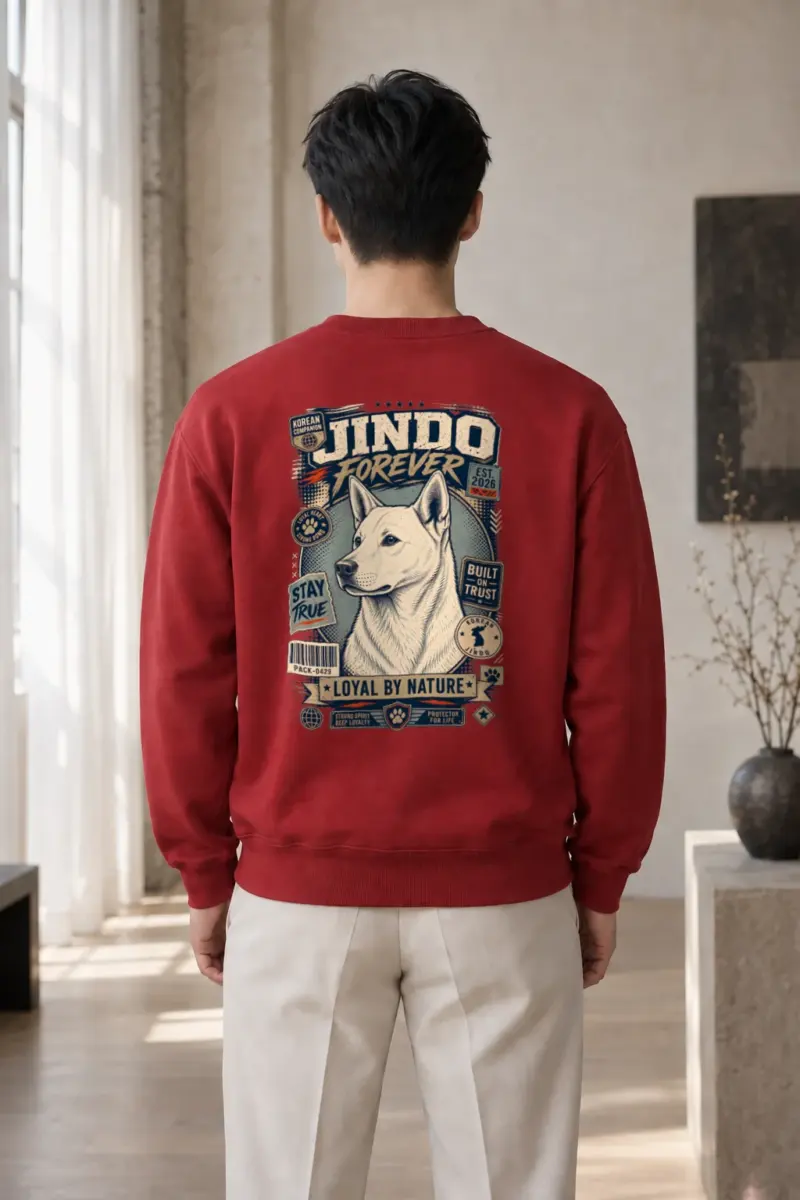 "Loyal By Nature" Heavy Blend Unisex Crewneck Sweatshirt | Gildan 18000