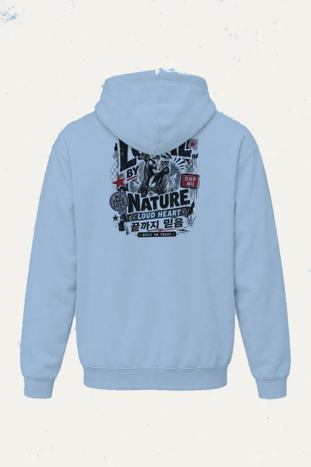 "Loyal By Nature" Heavy Blend Unisex Pullover Hoodie | Gildan 18500
