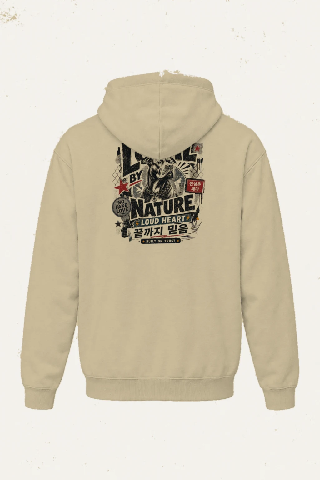 "Loyal By Nature" Heavy Blend Unisex Pullover Hoodie | Gildan 18500