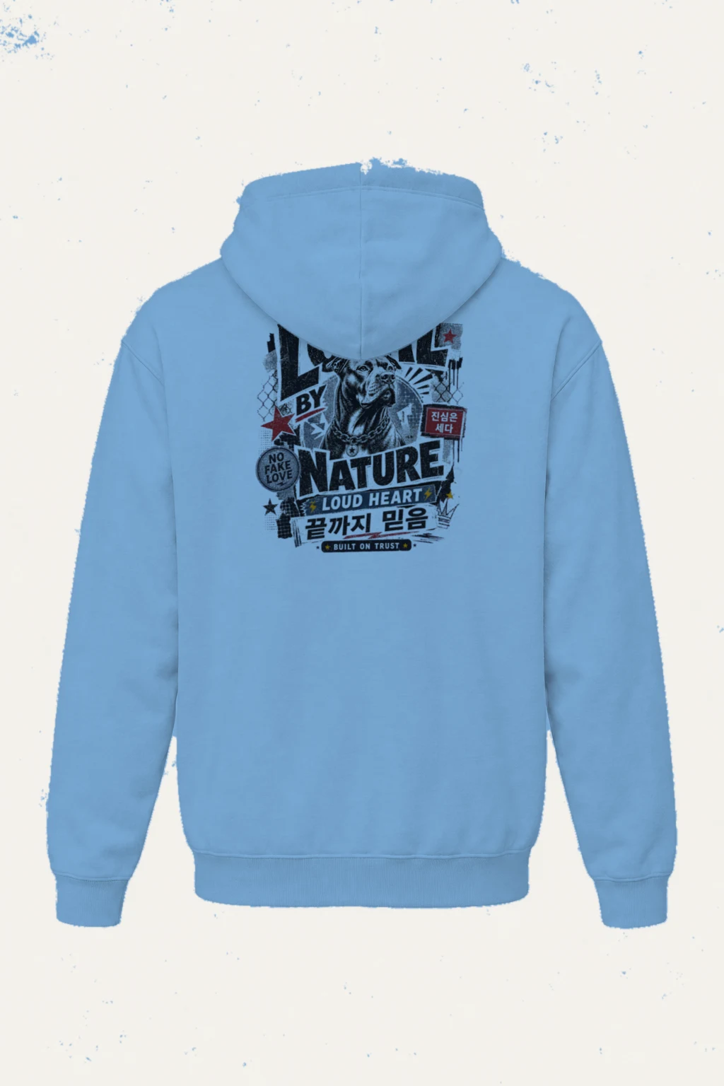 "Loyal By Nature" Heavy Blend Unisex Pullover Hoodie | Gildan 18500