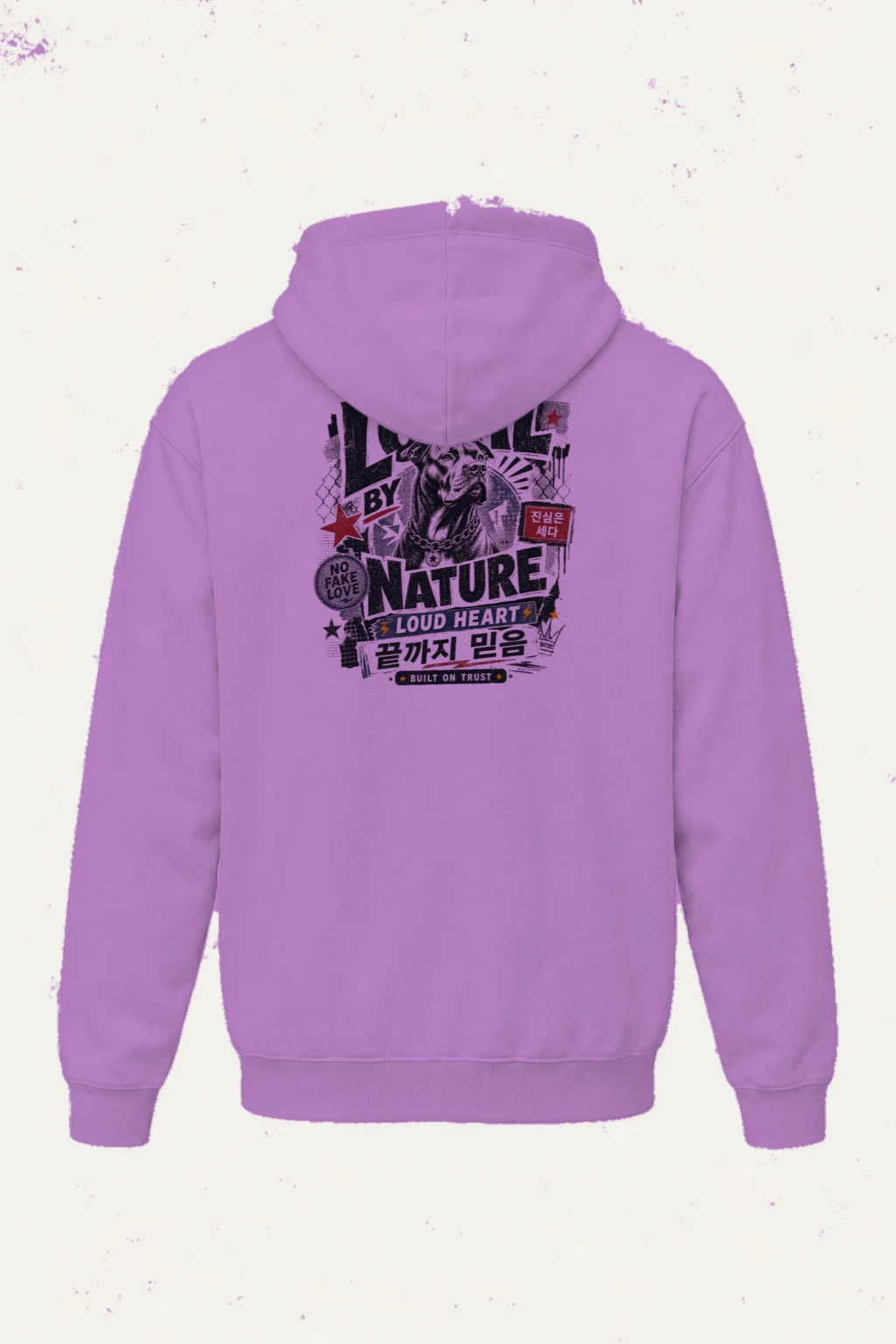 "Loyal By Nature" Heavy Blend Unisex Pullover Hoodie | Gildan 18500