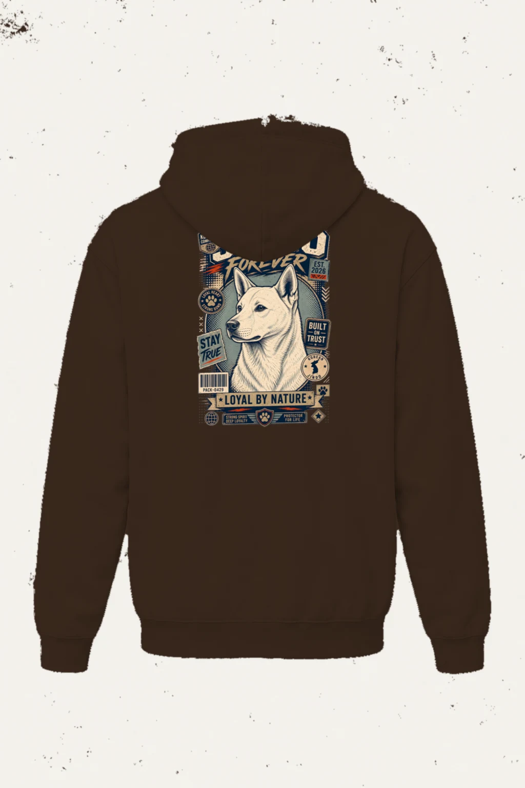 "Loyal By Nature" Heavy Blend Unisex Pullover Hoodie | Gildan 18500