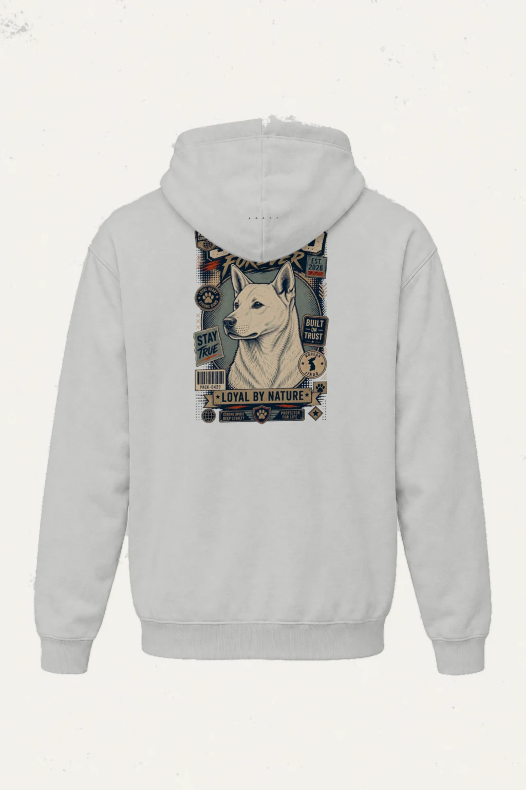 "Loyal By Nature" Heavy Blend Unisex Pullover Hoodie | Gildan 18500