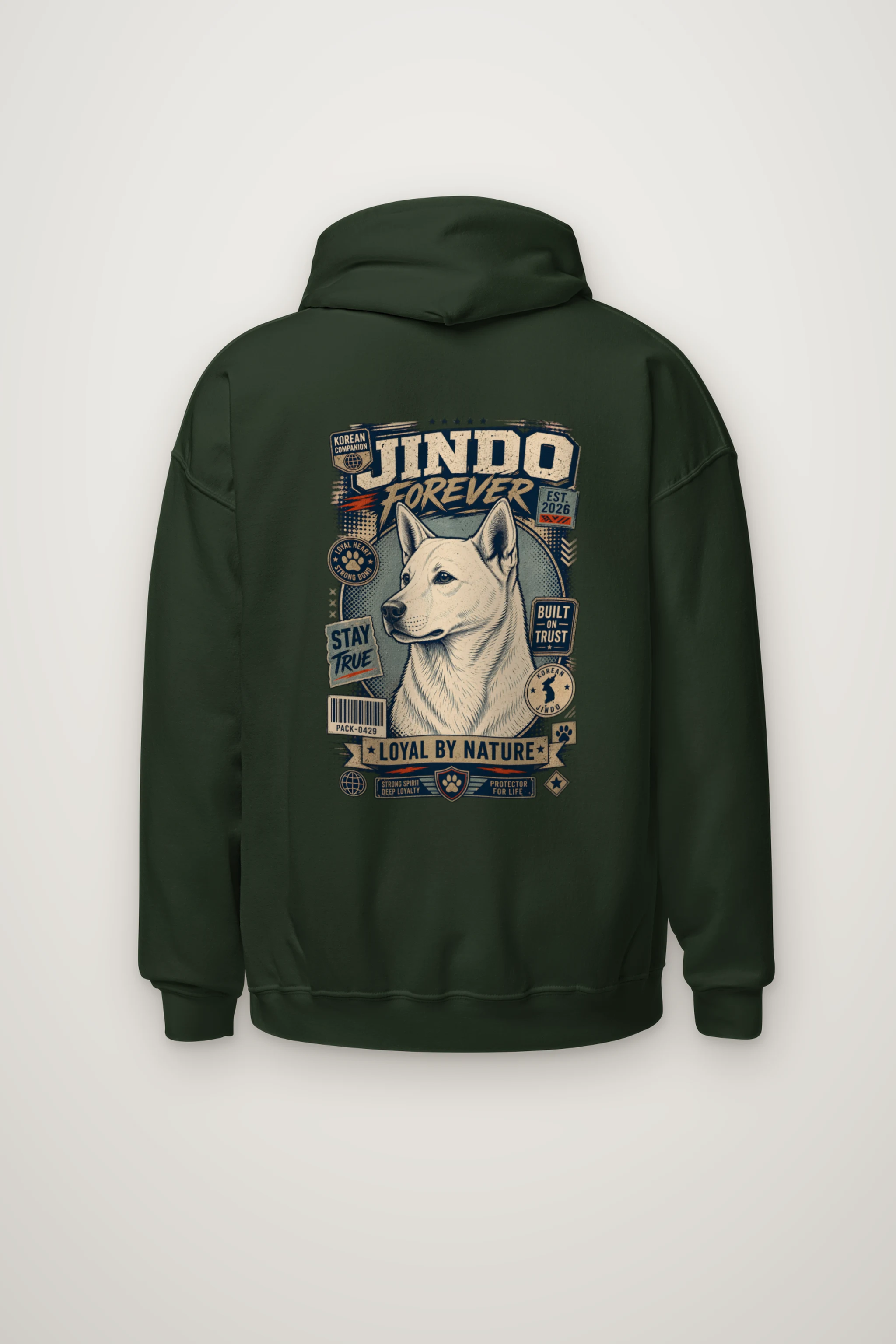 "Loyal By Nature" Heavy Blend Unisex Pullover Hoodie