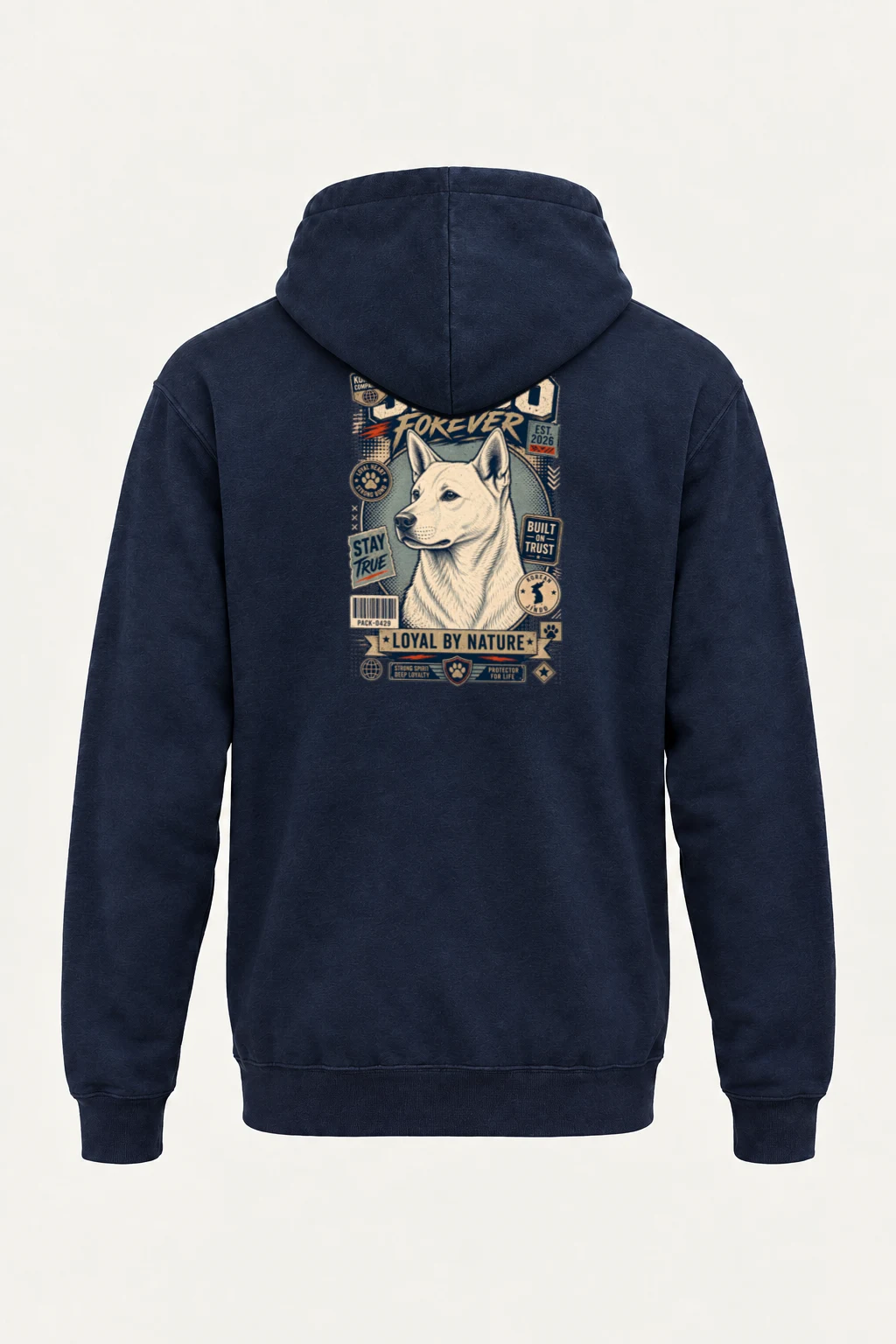 "Loyal By Nature" Heavy Blend Unisex Pullover Hoodie | Gildan 18500