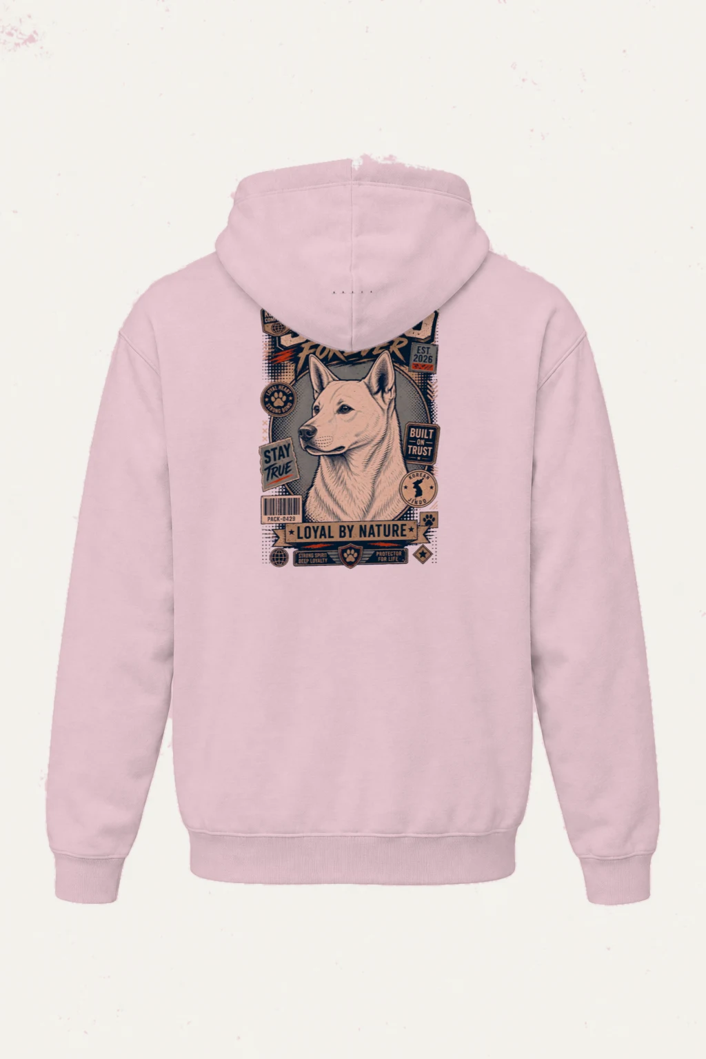"Loyal By Nature" Heavy Blend Unisex Pullover Hoodie | Gildan 18500