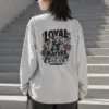 "Loyal By Nature" Unisex Longsleeve T-shirt | Gildan 2400