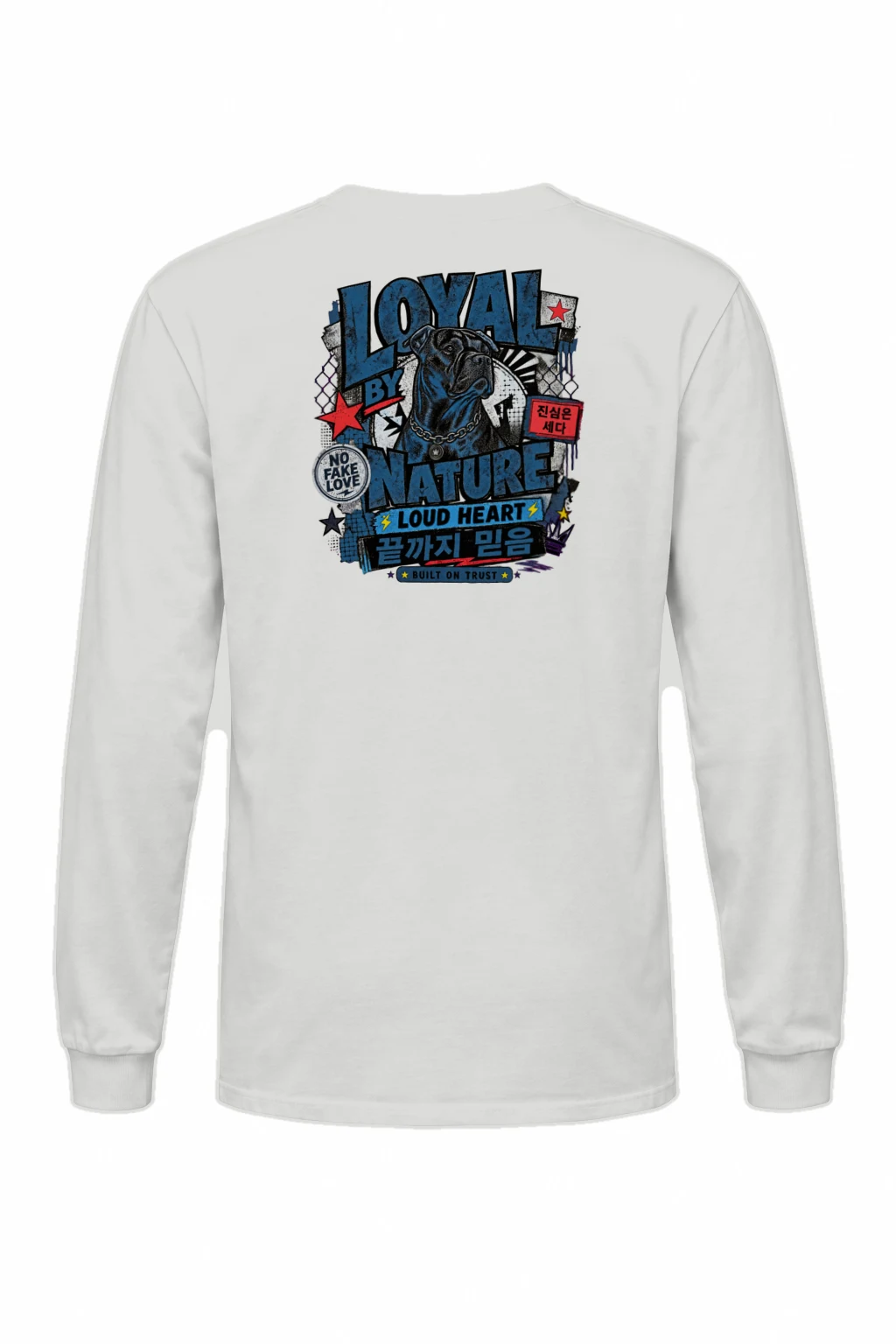 "Loyal By Nature" Unisex Longsleeve T-shirt | Gildan 2400