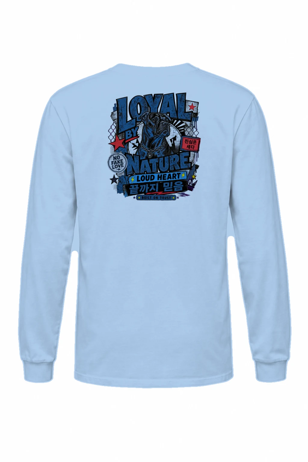 "Loyal By Nature" Unisex Longsleeve T-shirt | Gildan 2400
