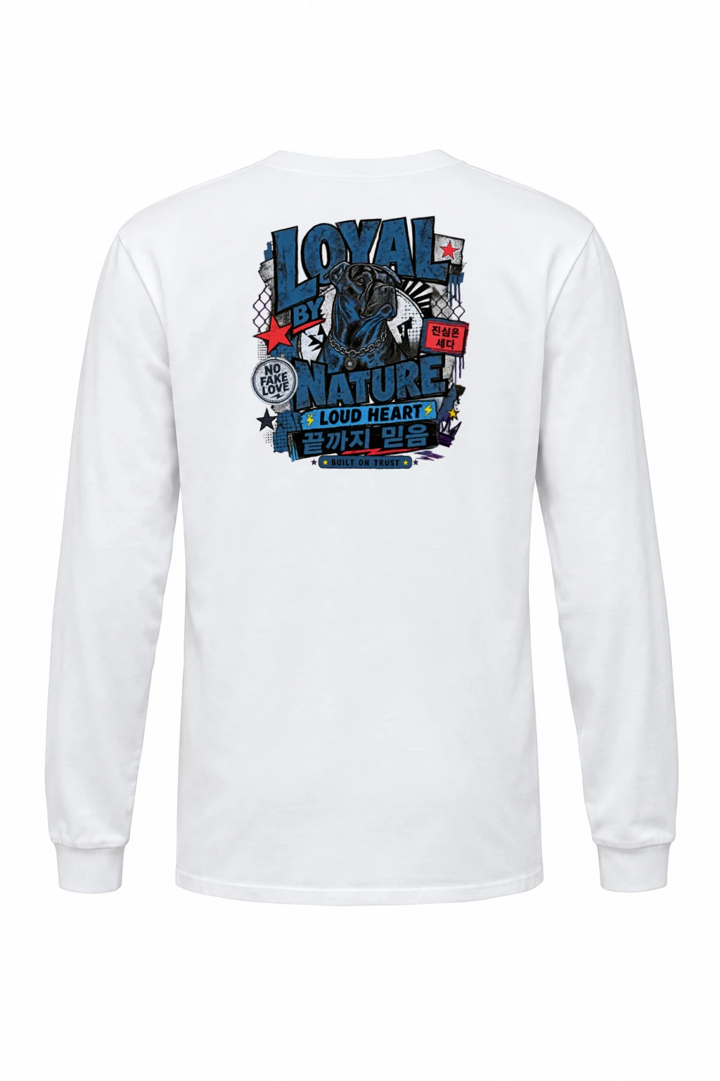 "Loyal By Nature" Unisex Longsleeve T-shirt | Gildan 2400