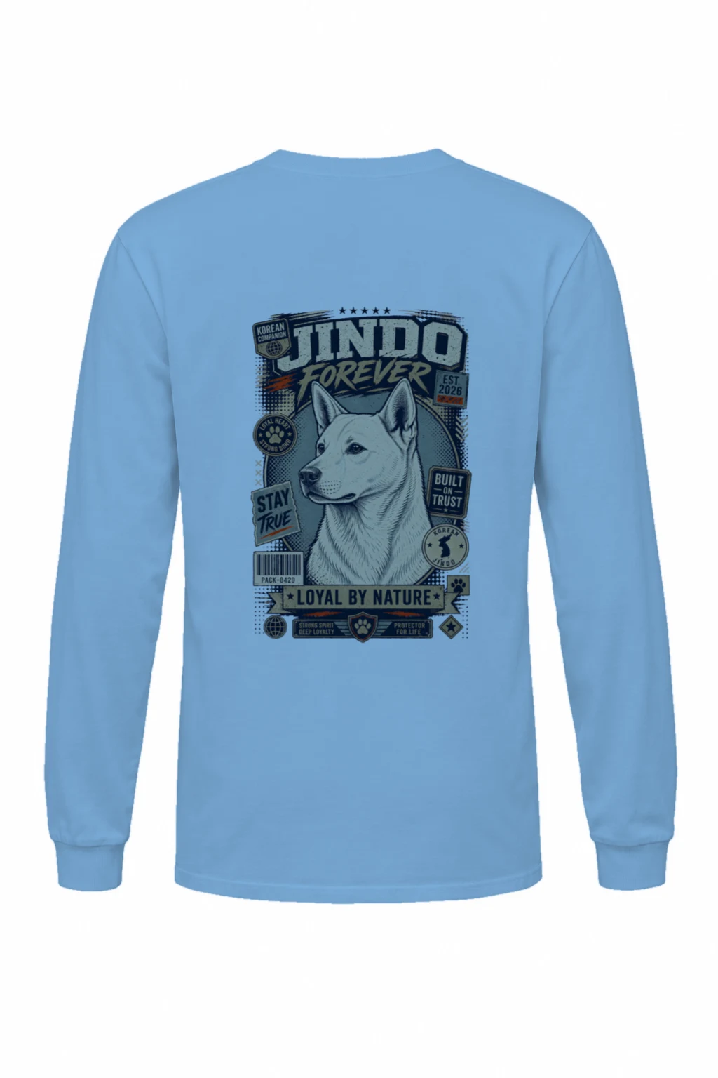 "Loyal By Nature" Unisex Longsleeve T-shirt | Gildan 2400