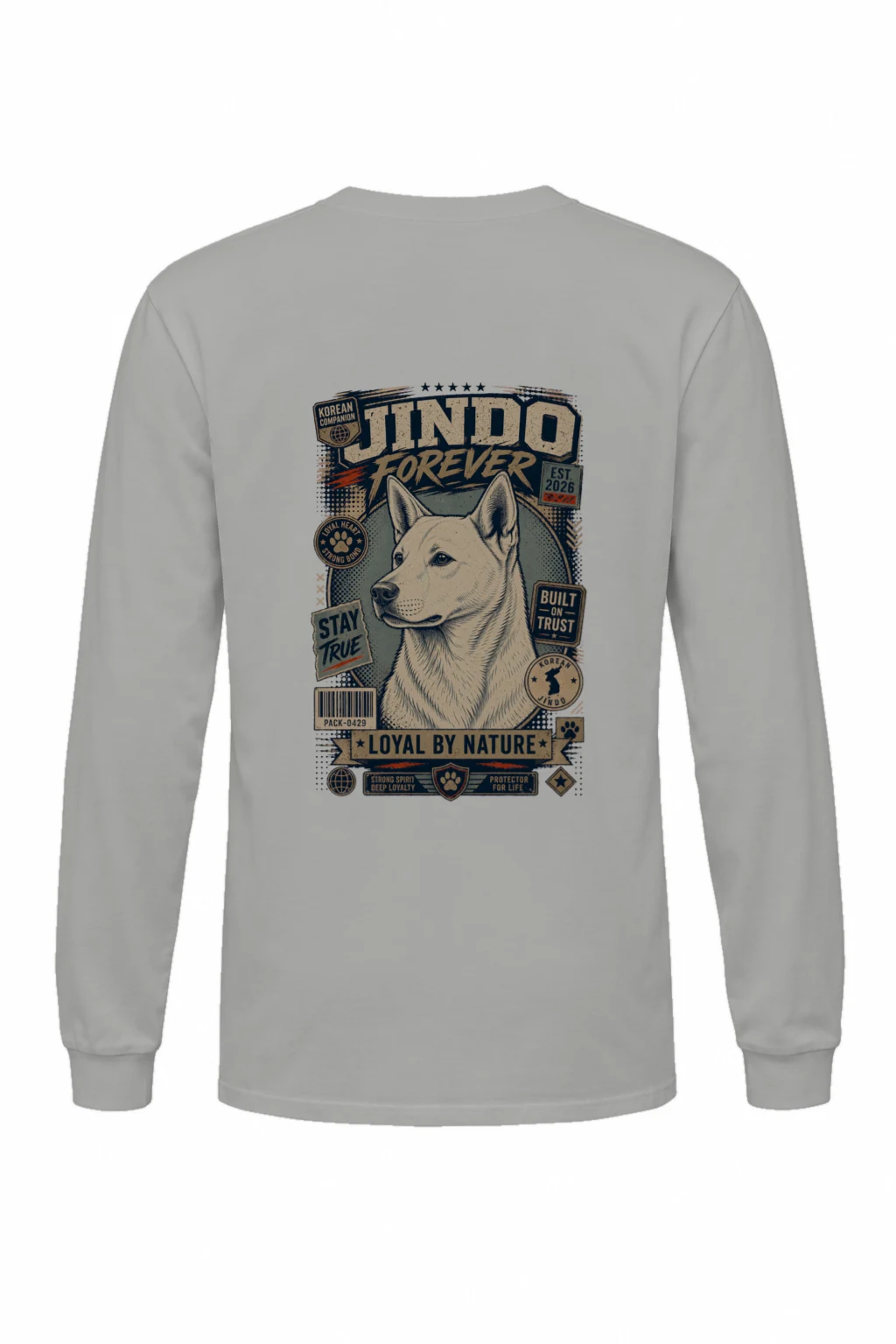 "Loyal By Nature" Unisex Longsleeve T-shirt | Gildan 2400