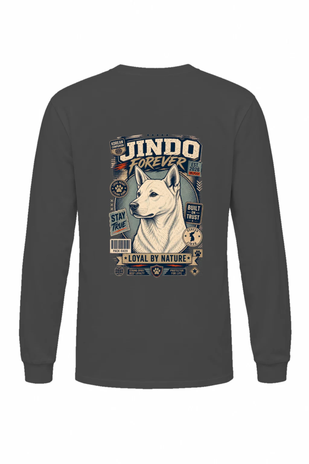 "Loyal By Nature" Unisex Longsleeve T-shirt | Gildan 2400