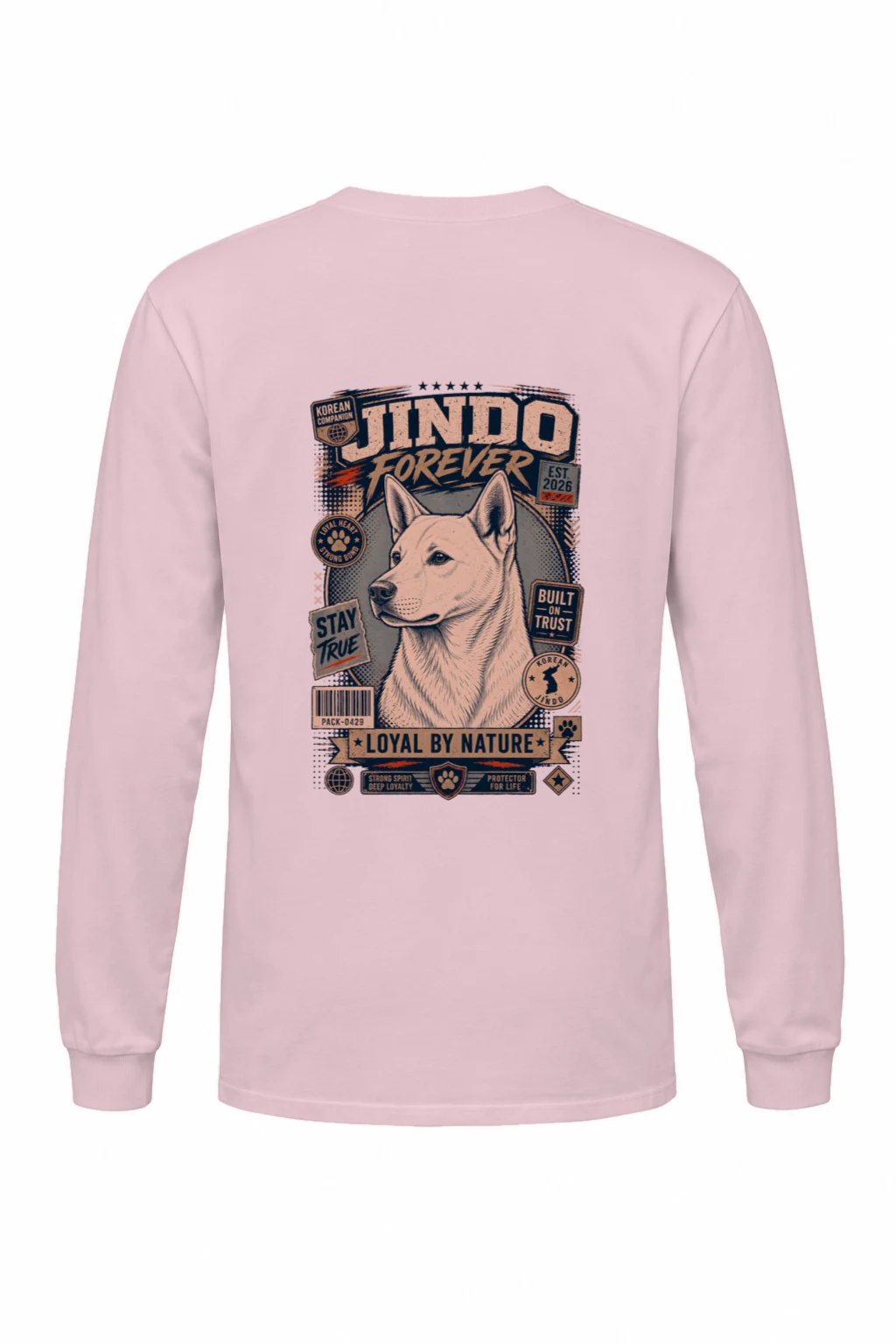 "Loyal By Nature" Unisex Longsleeve T-shirt | Gildan 2400