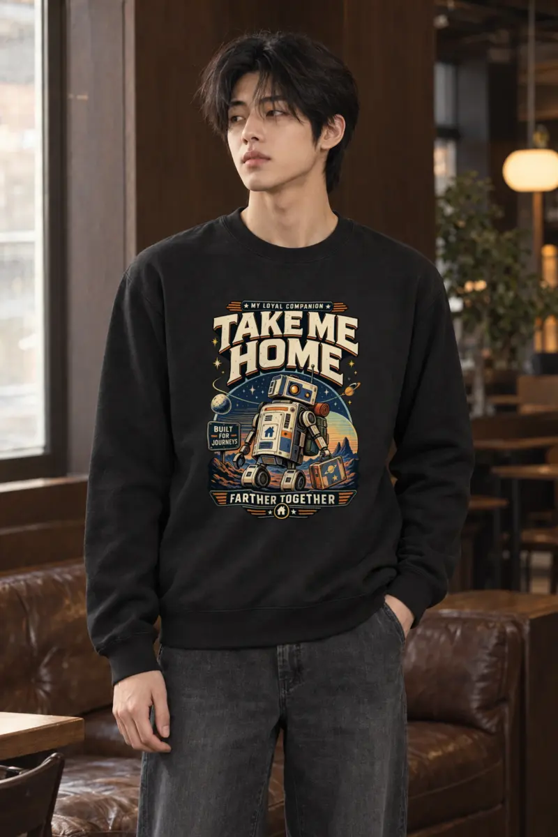 "Loyal Companion" Heavy Blend Unisex Crewneck Sweatshirt