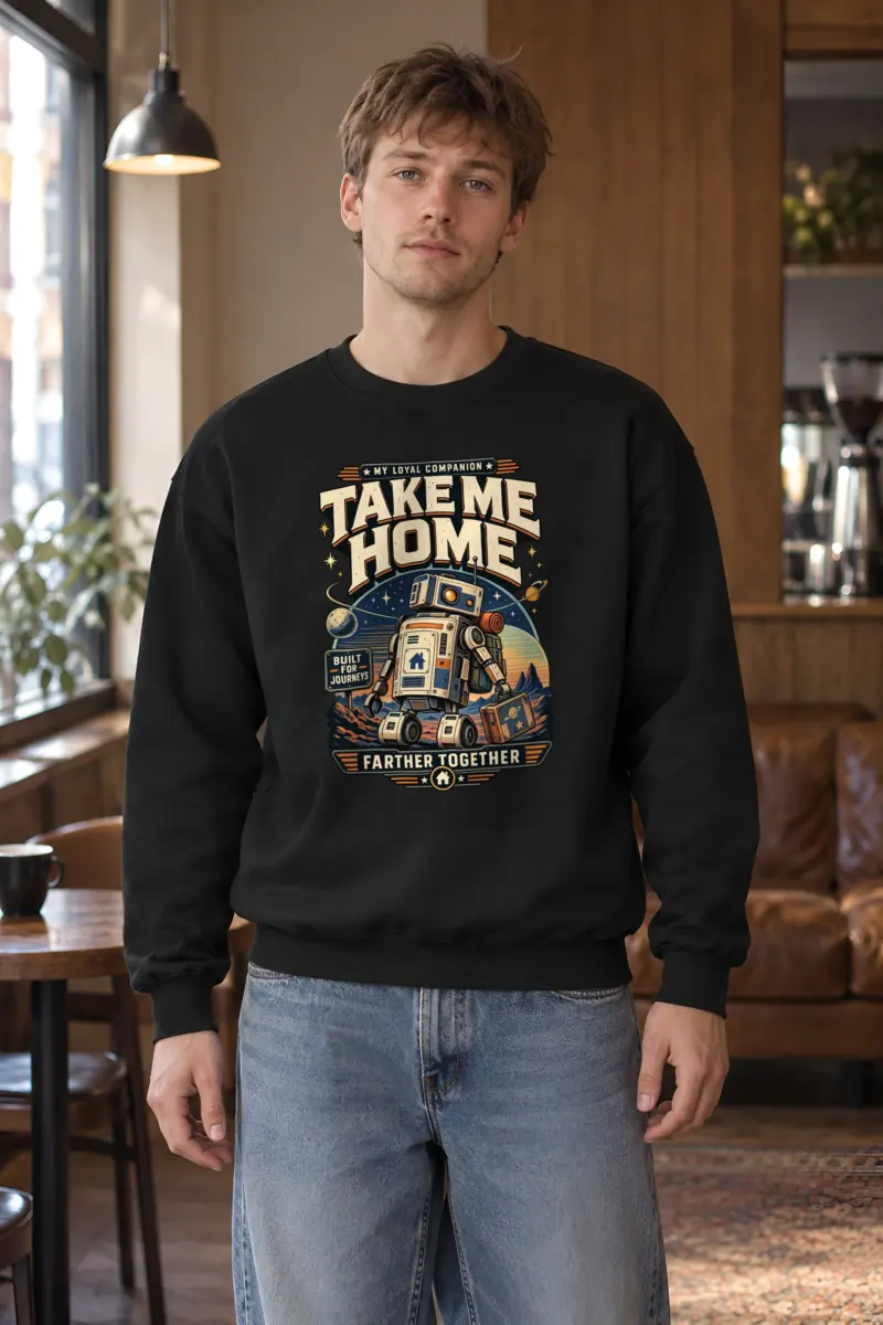 "Loyal Companion" Heavy Blend Unisex Crewneck Sweatshirt