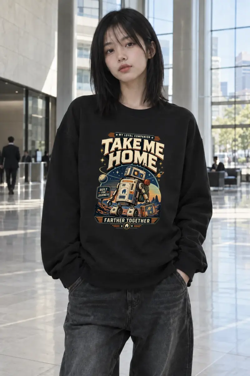"Loyal Companion" Heavy Blend Unisex Crewneck Sweatshirt | Gildan 18000