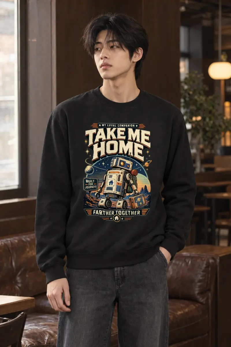 "Loyal Companion" Heavy Blend Unisex Crewneck Sweatshirt