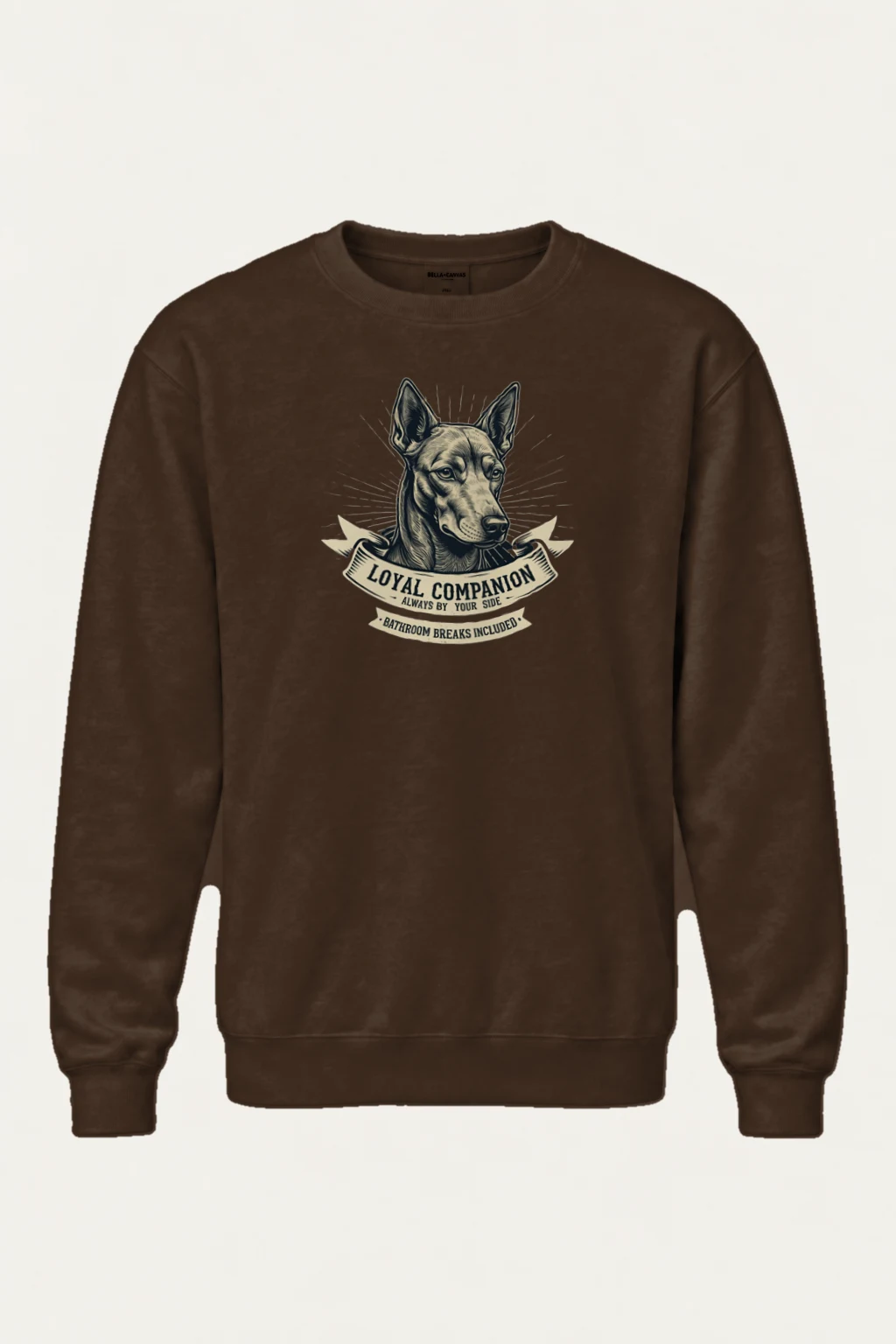 "Loyal Companion" Heavy Blend Unisex Crewneck Sweatshirt | Gildan 18000