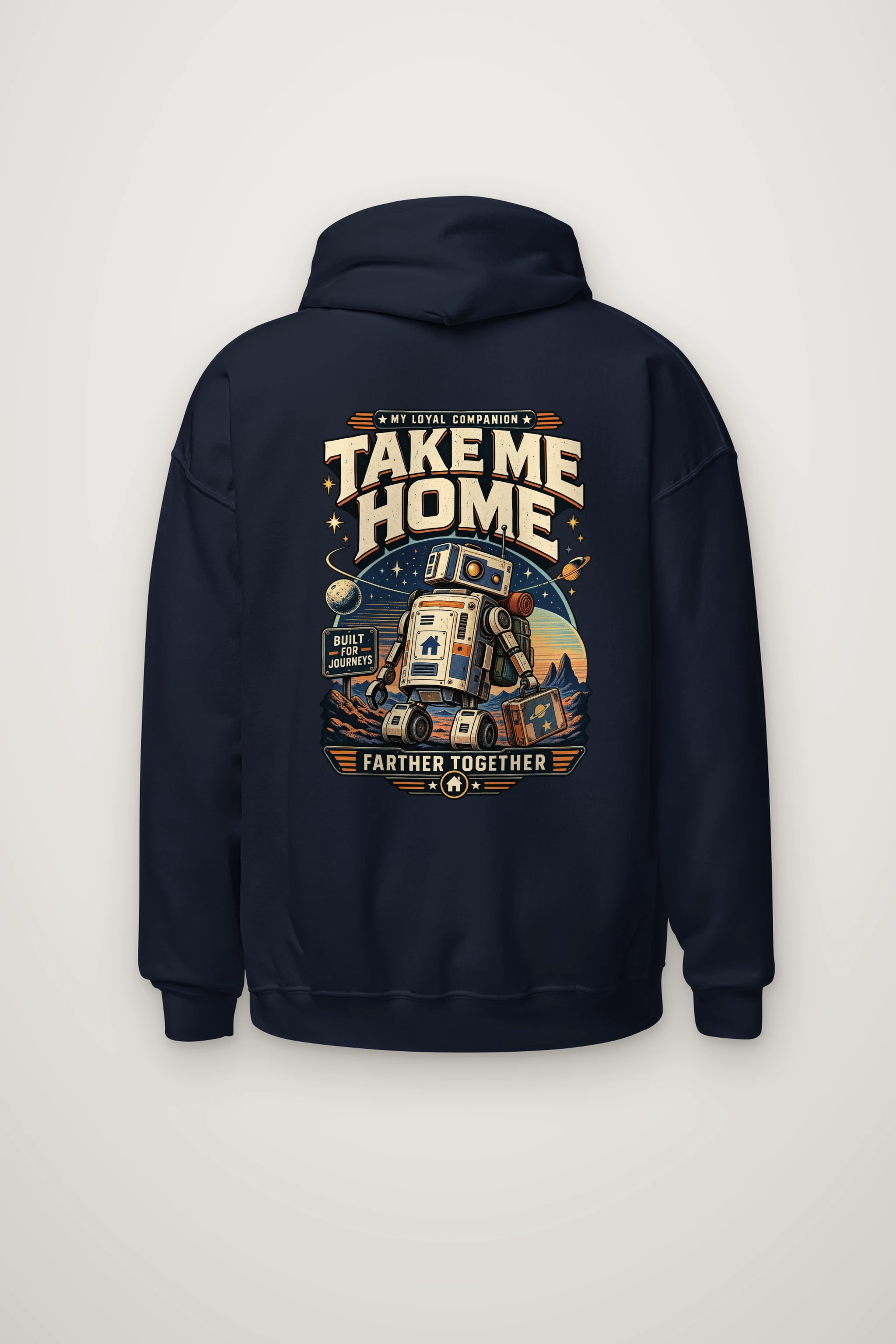 "Loyal Companion" Heavy Blend Unisex Pullover Hoodie