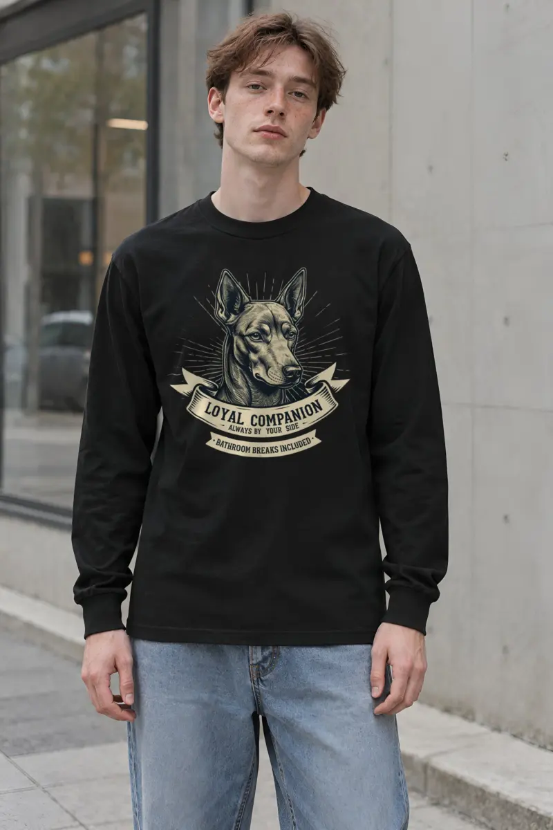"Loyal Companion" Unisex Longsleeve T-shirt